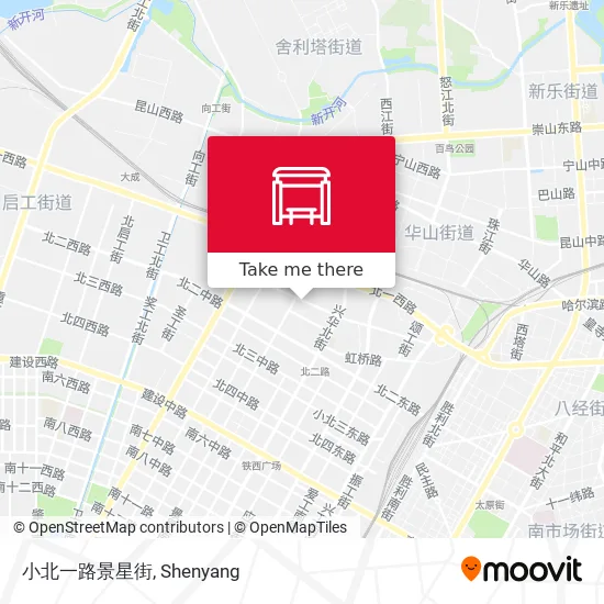 小北一路景星街 map