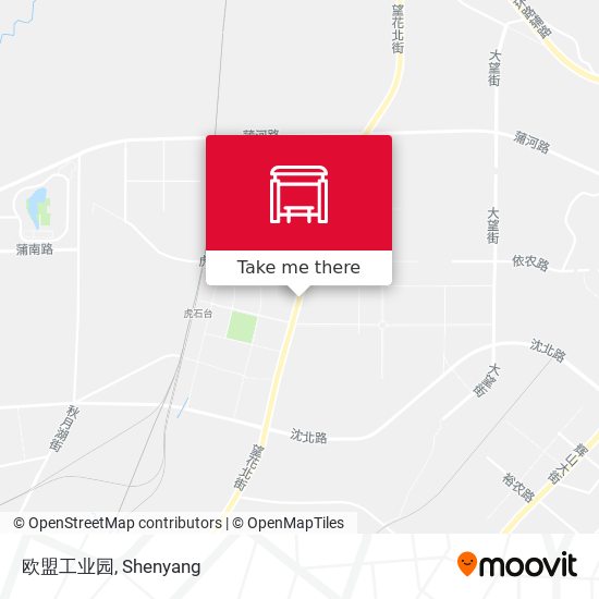 欧盟工业园 map