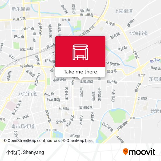 小北门 map