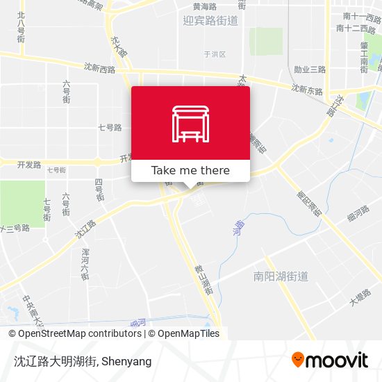 沈辽路大明湖街 map