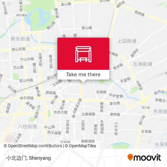 小北边门 map