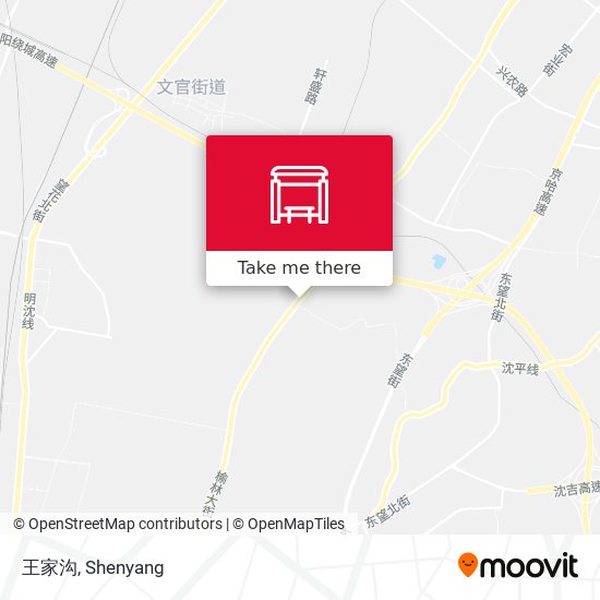 王家沟 map