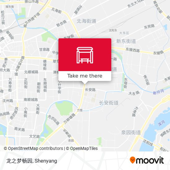 龙之梦畅园 map