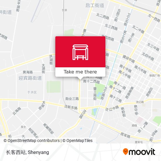 长客西站 map