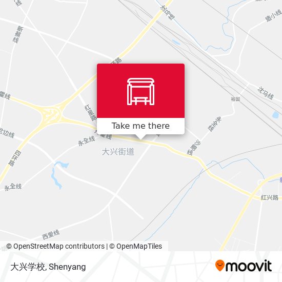 大兴学校 map