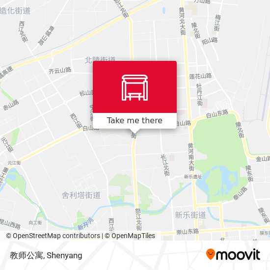 教师公寓 map