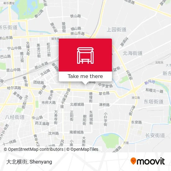 大北横街 map