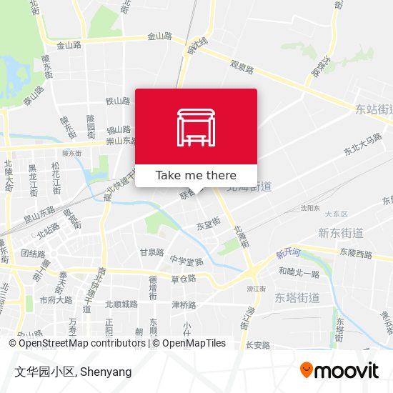 文华园小区 map