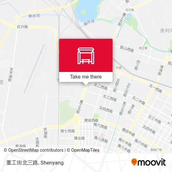 重工街北三路 map