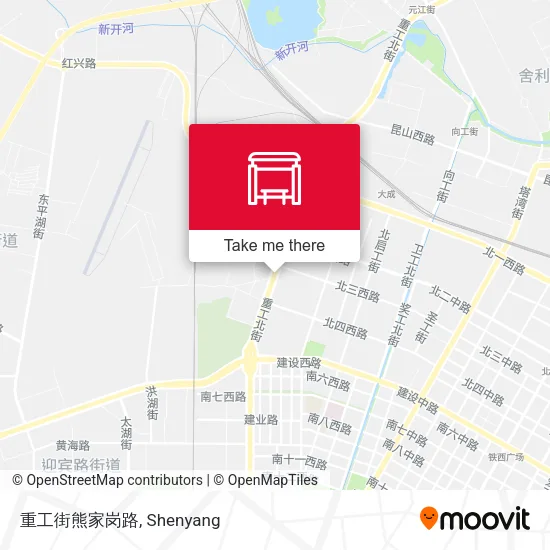 重工街熊家岗路 map