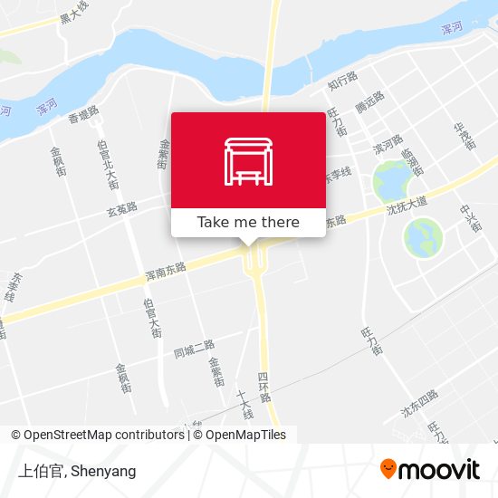 上伯官 map