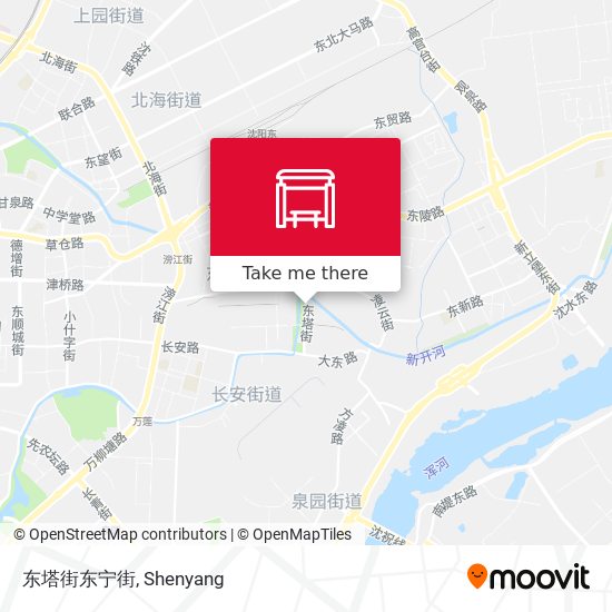 东塔街东宁街 map