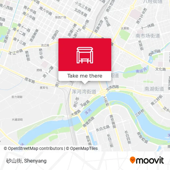 砂山街 map