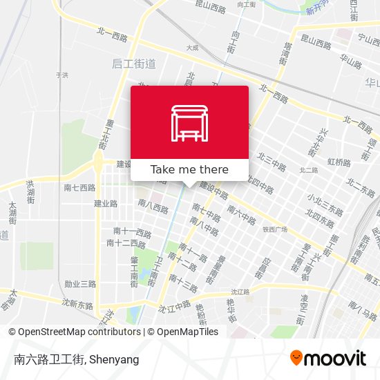 南六路卫工街 map