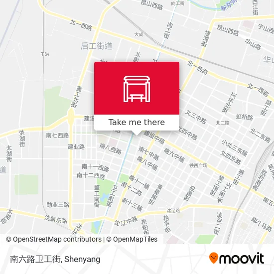 南六路卫工街 map