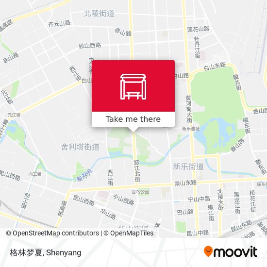 格林梦夏 map