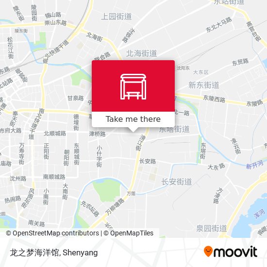 龙之梦海洋馆 map