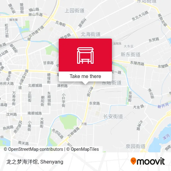 龙之梦海洋馆 map