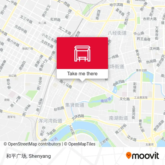和平广场 map