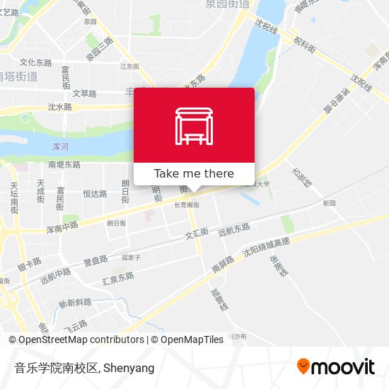 音乐学院南校区 map