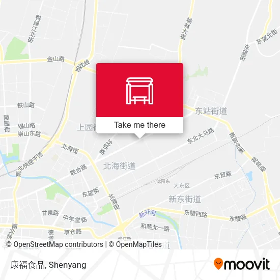 康福食品 map