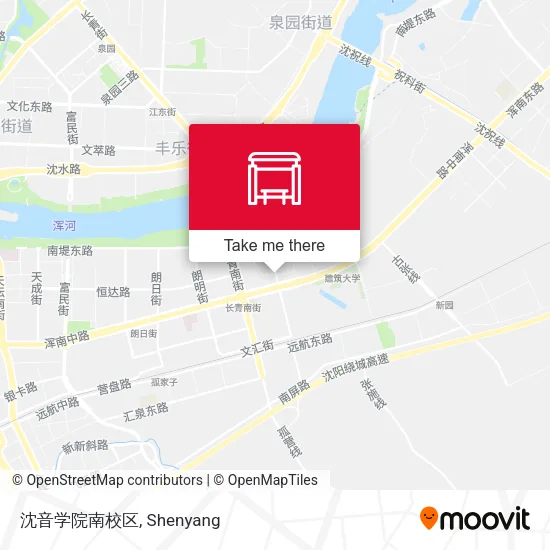 沈音学院南校区 map
