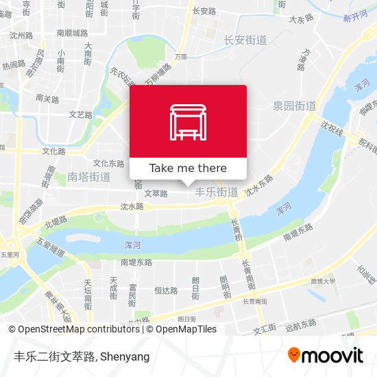 丰乐二街文萃路 map