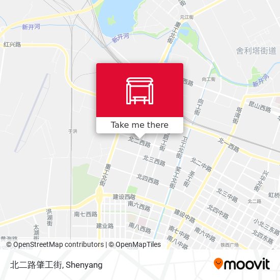 北二路肇工街 map