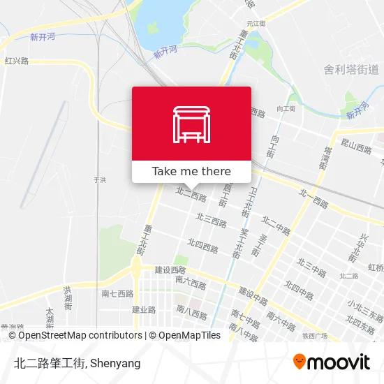 北二路肇工街 map
