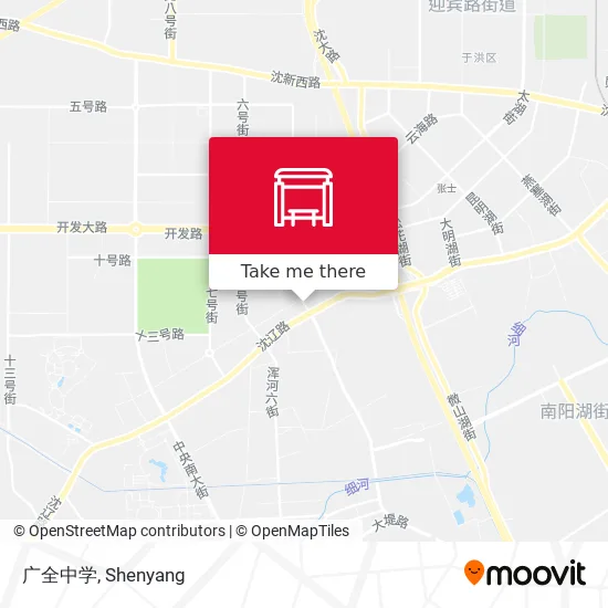 广全中学 map