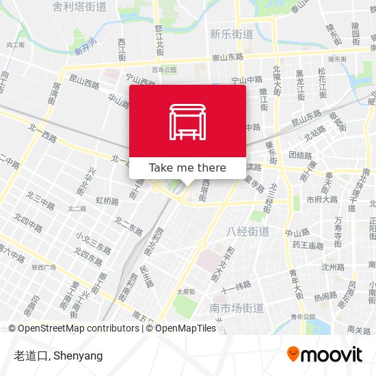 老道口 map