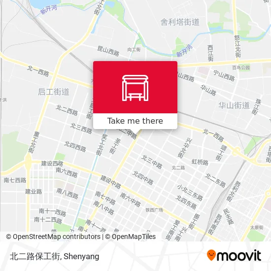 北二路保工街 map