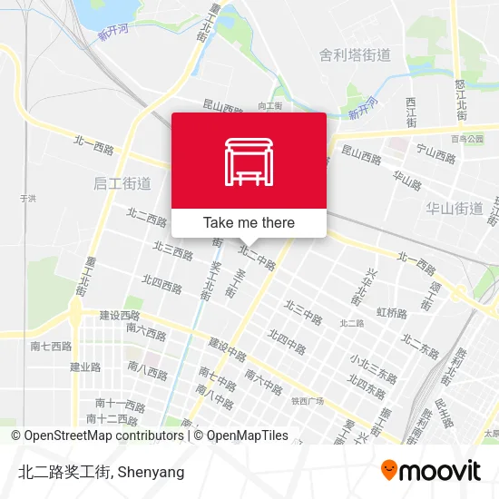 北二路奖工街 map
