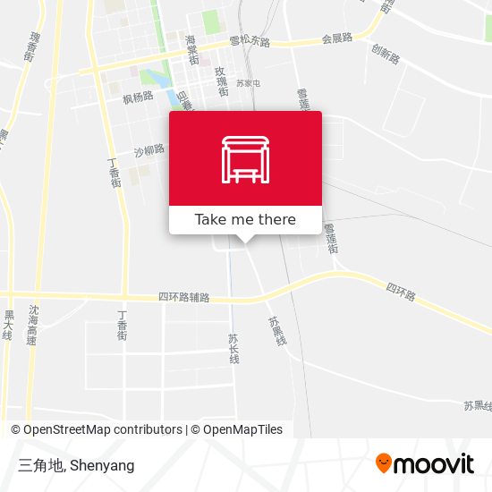 三角地 map