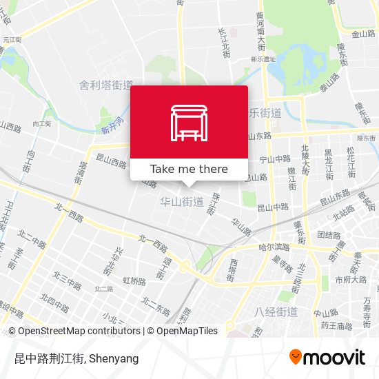昆中路荆江街 map