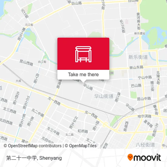第二十一中学 map