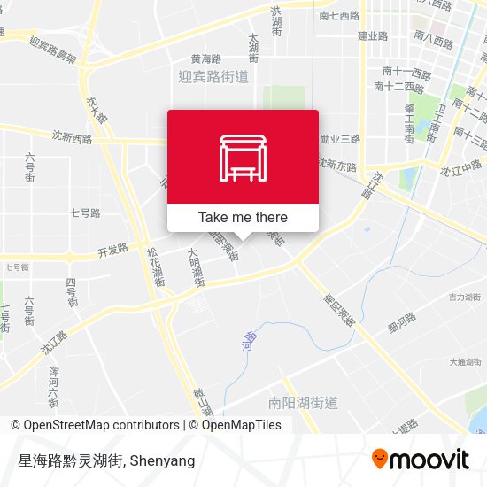 星海路黔灵湖街 map