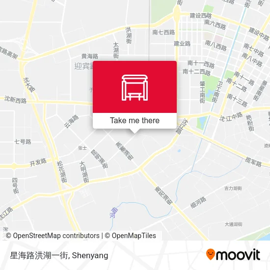 星海路洪湖一街 map