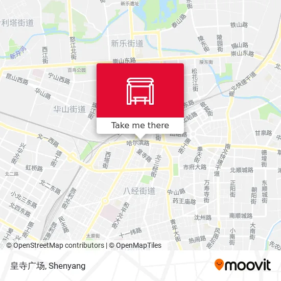 皇寺广场 map
