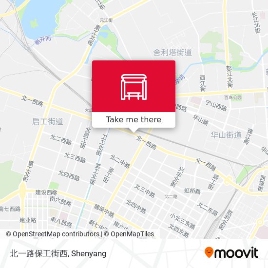 北一路保工街西 map