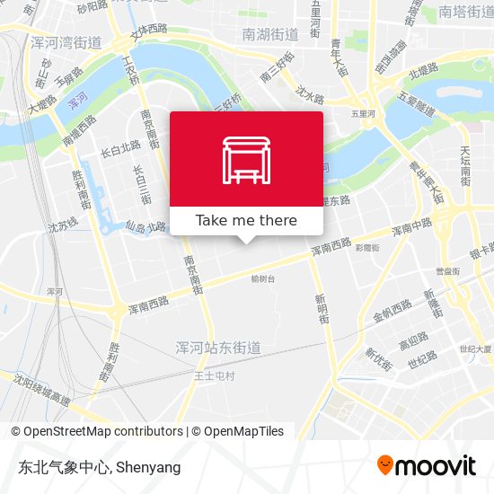 东北气象中心 map