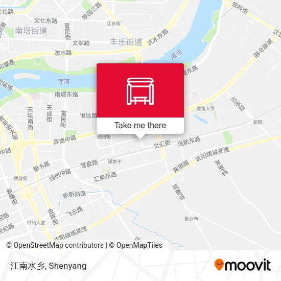 江南水乡 map
