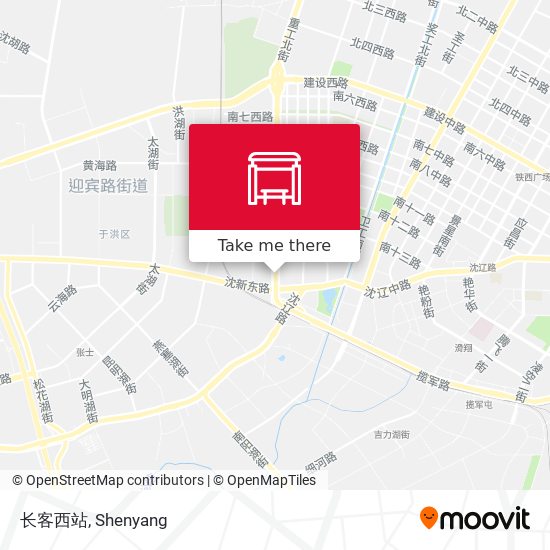 长客西站 map