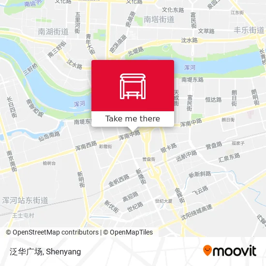 泛华广场 map