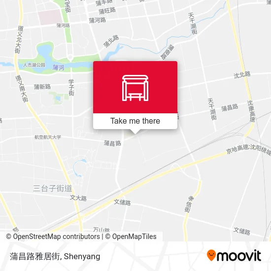 蒲昌路雅居街 map