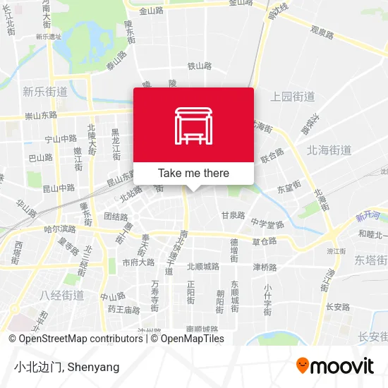 小北边门 map