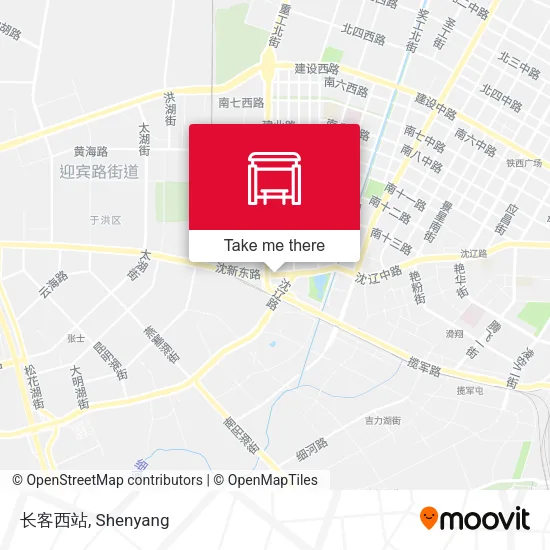 长客西站 map