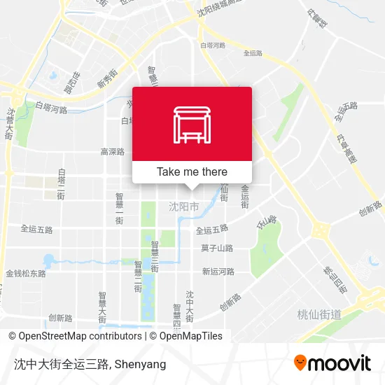 沈中大街全运三路 map