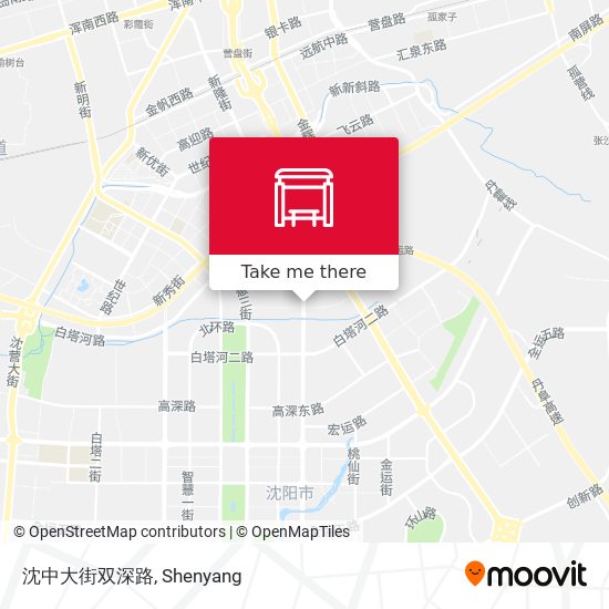 沈中大街双深路 map