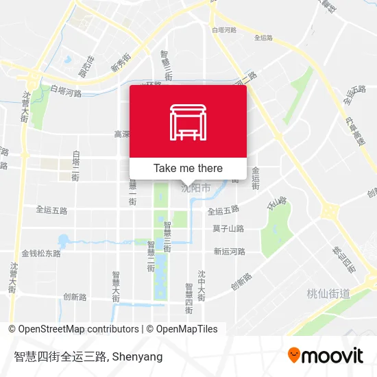 智慧四街全运三路 map